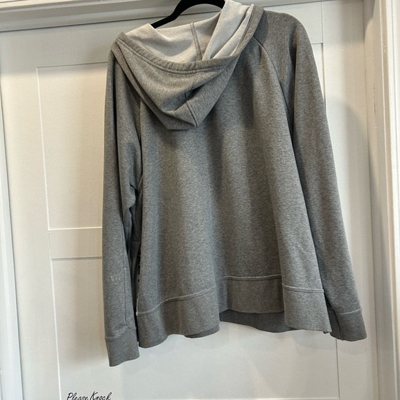 Nike Light Gray Hoodie - Picture 3 of 3